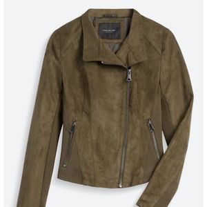 Faux Suede Jacket